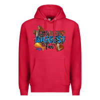 Cardinal little sister biggest fan football Premium Hoodie - Zillion Design Studio