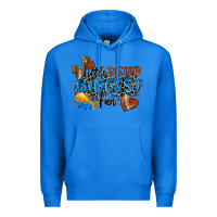 True Royal little sister biggest fan football Premium Hoodie - Zillion Design Studio