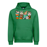 Emerald rabbit coffee cups Urban Hoodie - texasbilliewilder