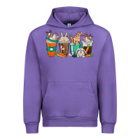 Tulip rabbit coffee cups Urban Hoodie - texasbilliewilder