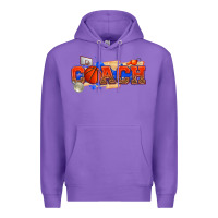 Purple basketball coach Premium Hoodie - texasbilliewilder