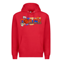 Red basketball coach Premium Hoodie - texasbilliewilder
