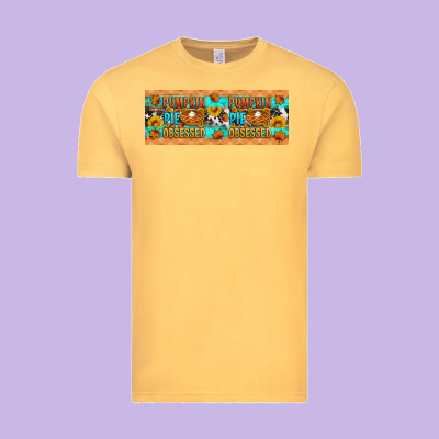 Pumpkin Pie Obsessed Vintage Tee Designed By Artiststas