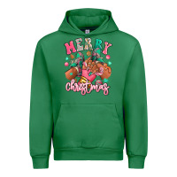 Emerald pink merry christmas black girl sneakers Urban Hoodie - RanaPortraitStore