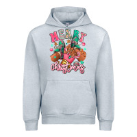 Heather Grey pink merry christmas black girl sneakers Urban Hoodie - RanaPortraitStore