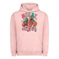 Pigment Salmon pink merry christmas black girl sneakers Urban Hoodie - RanaPortraitStore