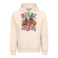 Sandshell pink merry christmas black girl sneakers Urban Hoodie - RanaPortraitStore
