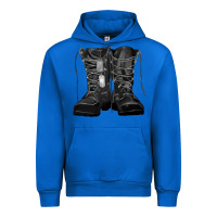Cobalt soldier boots Urban Hoodie - RanaPortraitStore