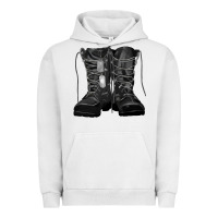 Pigment Lunar Rock soldier boots Urban Hoodie - RanaPortraitStore