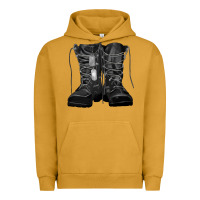 Pigment Peanut Butter soldier boots Urban Hoodie - RanaPortraitStore