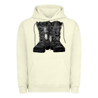 Pigment Pistachio soldier boots Urban Hoodie - RanaPortraitStore