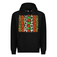 Black basketball brush strokes Premium Hoodie - texasbilliewilder