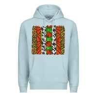 Blue Mist basketball brush strokes Premium Hoodie - texasbilliewilder
