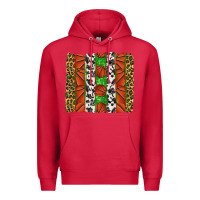 Cardinal basketball brush strokes Premium Hoodie - texasbilliewilder