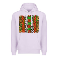 Lilac basketball brush strokes Premium Hoodie - texasbilliewilder