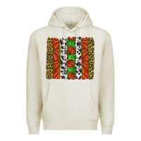Oatmeal Heather basketball brush strokes Premium Hoodie - texasbilliewilder