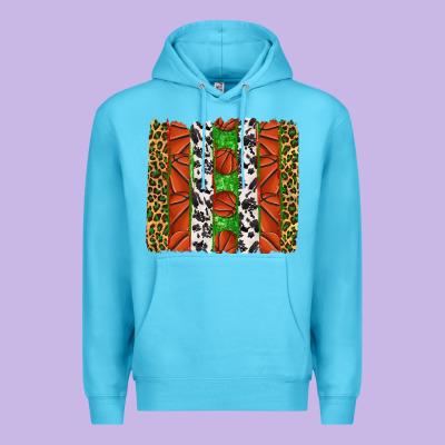 Basketball Brush Strokes Premium Hoodie Designed By Texasbilliewilder
