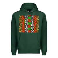 Sports Green basketball brush strokes Premium Hoodie - texasbilliewilder