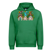 Emerald cactus gnomes Urban Hoodie - Zillion Design Studio