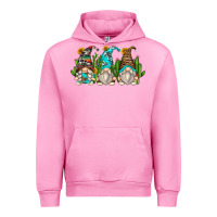 Fuchsia Pink cactus gnomes Urban Hoodie - Zillion Design Studio