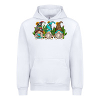 White cactus gnomes Urban Hoodie - Zillion Design Studio