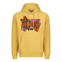 Antique Gold little sister biggest fan basketball Premium Hoodie - Zillion Design Studio