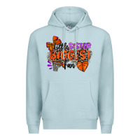 Blue Mist little sister biggest fan basketball Premium Hoodie - Zillion Design Studio