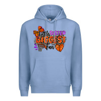 Colony Blue little sister biggest fan basketball Premium Hoodie - Zillion Design Studio