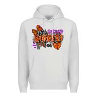 Dove Grey little sister biggest fan basketball Premium Hoodie - Zillion Design Studio