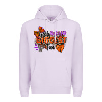 Lilac little sister biggest fan basketball Premium Hoodie - Zillion Design Studio