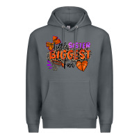 Rock little sister biggest fan basketball Premium Hoodie - Zillion Design Studio