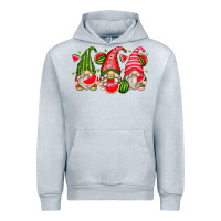 Heather Grey watermelon gnomes Urban Hoodie - Zillion Design Studio