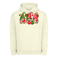 Pigment Pistachio watermelon gnomes Urban Hoodie - Zillion Design Studio