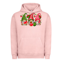 Pigment Salmon watermelon gnomes Urban Hoodie - Zillion Design Studio