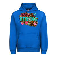 Cobalt she is strong Urban Hoodie - texasbilliewilder