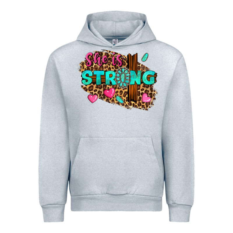 She Is Strong Urban Hoodie by texasbilliewilder | Teevron