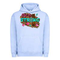 Pigment Grape Ice she is strong Urban Hoodie - texasbilliewilder