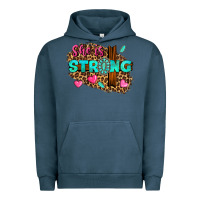 Pigment Midnight Navy she is strong Urban Hoodie - texasbilliewilder