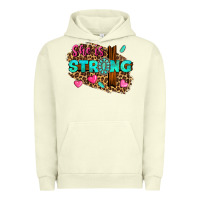 Pigment Pistachio she is strong Urban Hoodie - texasbilliewilder