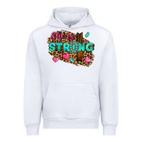 White she is strong Urban Hoodie - texasbilliewilder