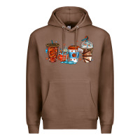 Chestnut basketball coffee cups Premium Hoodie - texasbilliewilder