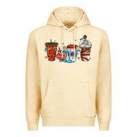 Pina Colada basketball coffee cups Premium Hoodie - texasbilliewilder