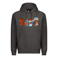 Smoke basketball coffee cups Premium Hoodie - texasbilliewilder