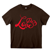 Chocolate Brown Minnie Mouse Heavy Core Tee - CowhideDigitalArt