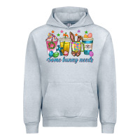 Heather Grey some bunny needs easter coffee cups Urban Hoodie - texasbilliewilder
