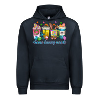 Navy some bunny needs easter coffee cups Urban Hoodie - texasbilliewilder