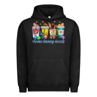 Pigment Black some bunny needs easter coffee cups Urban Hoodie - texasbilliewilder