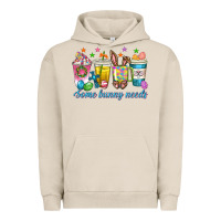 Pigment French Oak some bunny needs easter coffee cups Urban Hoodie - texasbilliewilder