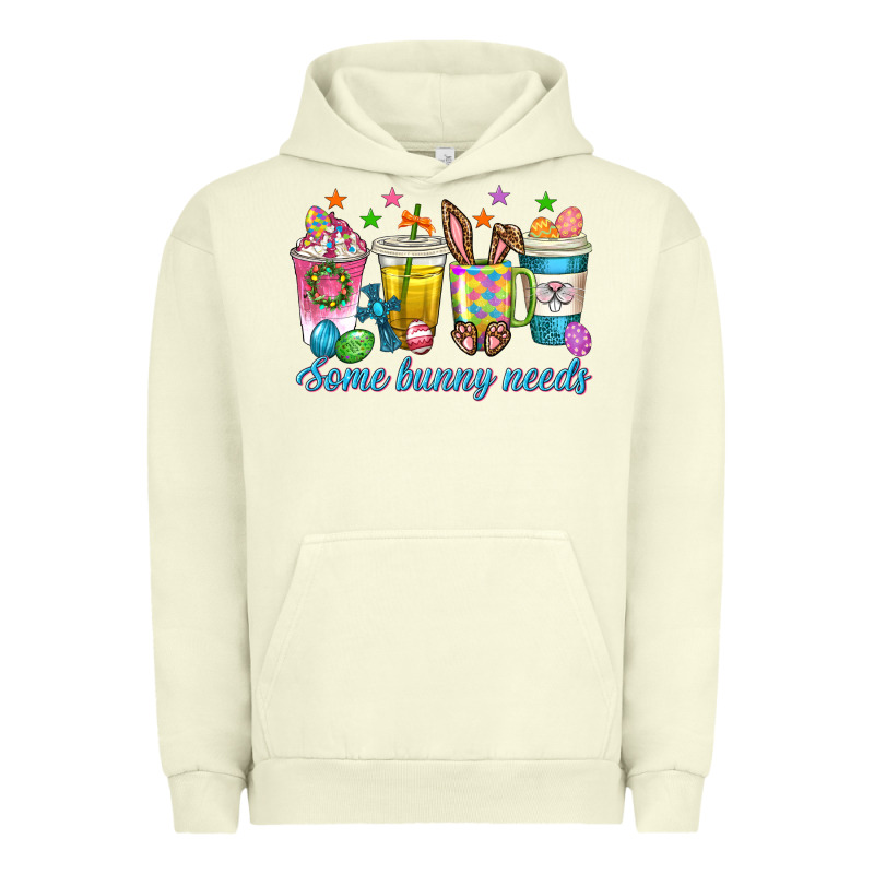Some Bunny Needs Easter Coffee Cups Urban Hoodie by texasbilliewilder | Teevron