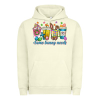 Pigment Pistachio some bunny needs easter coffee cups Urban Hoodie - texasbilliewilder